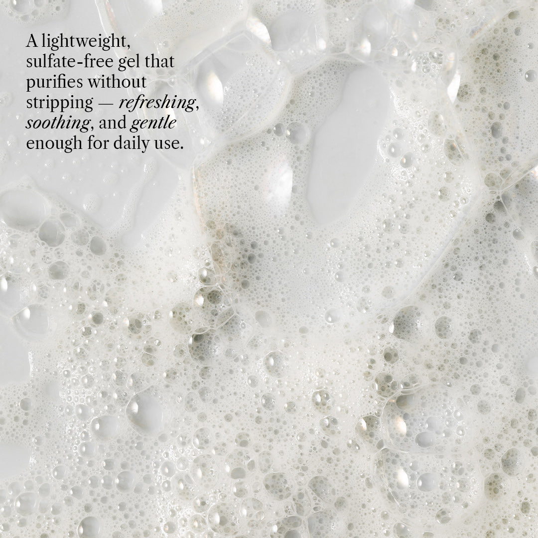 Gentle Glow Cleanser Flower extracts