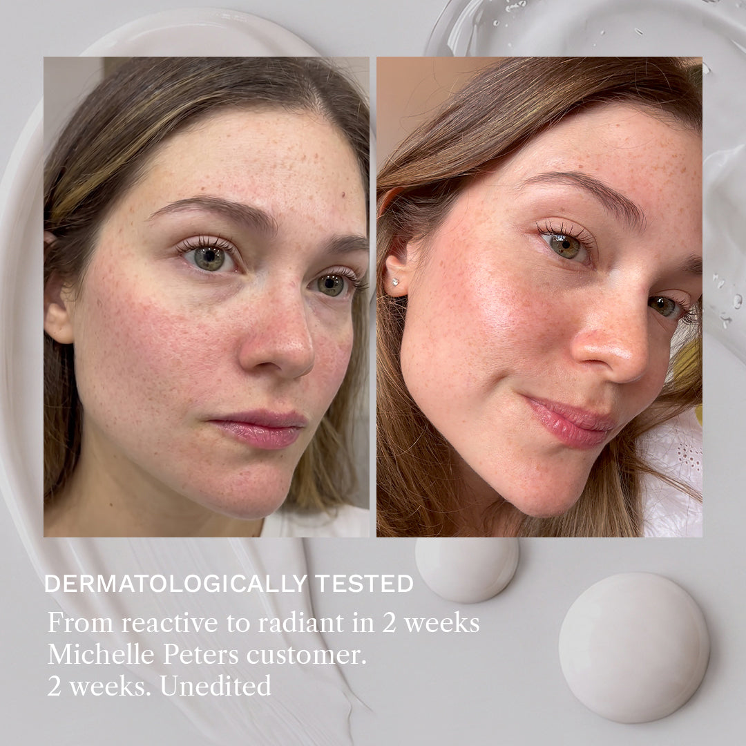 Glowgevity Ritual before and after