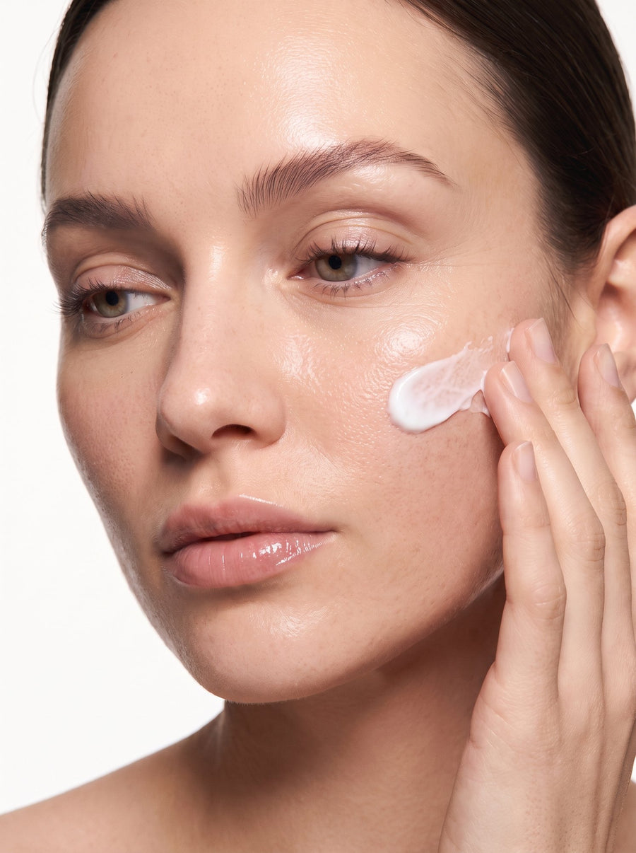 Applying Restore Cream